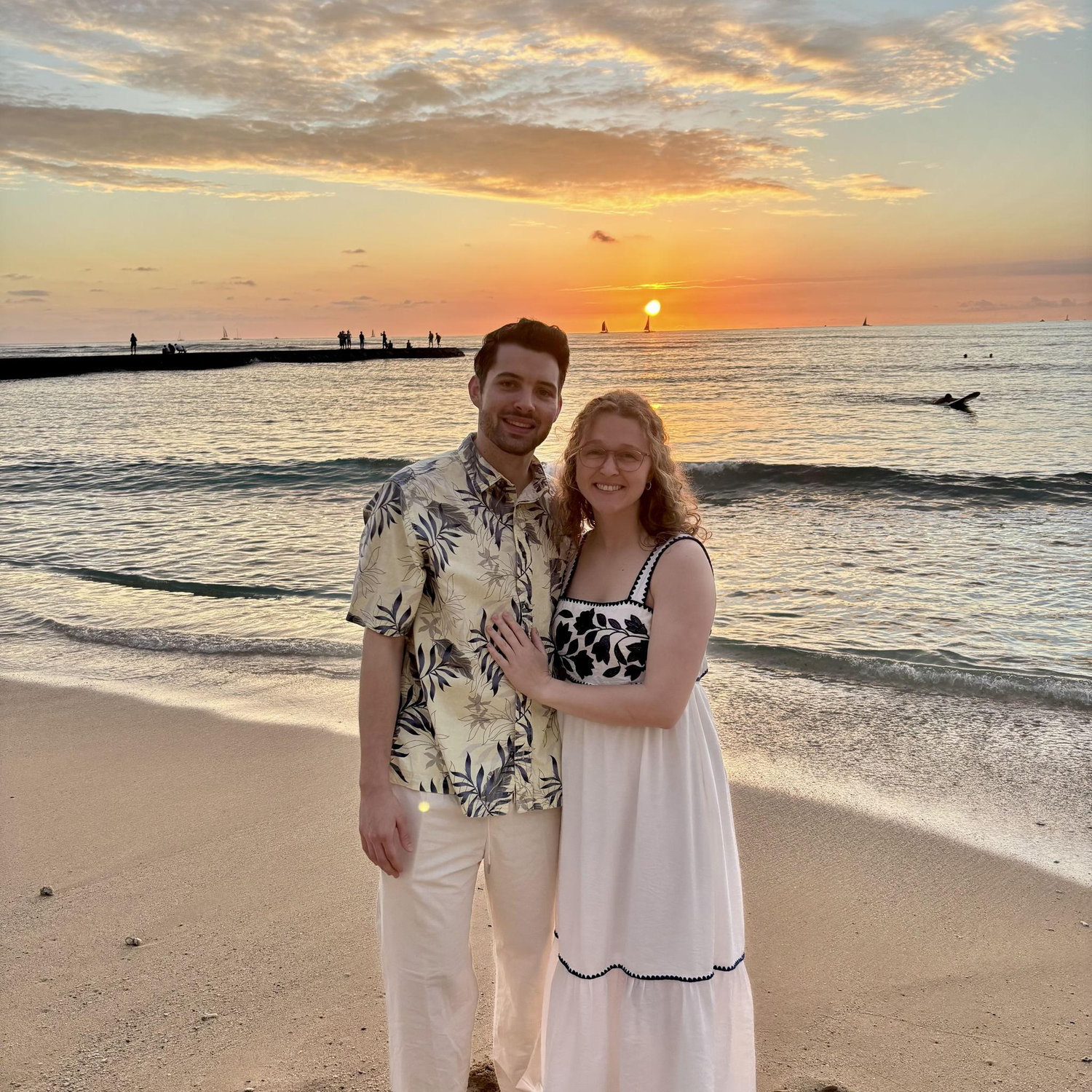 M got invited on the Cmerek family Hawaii trip