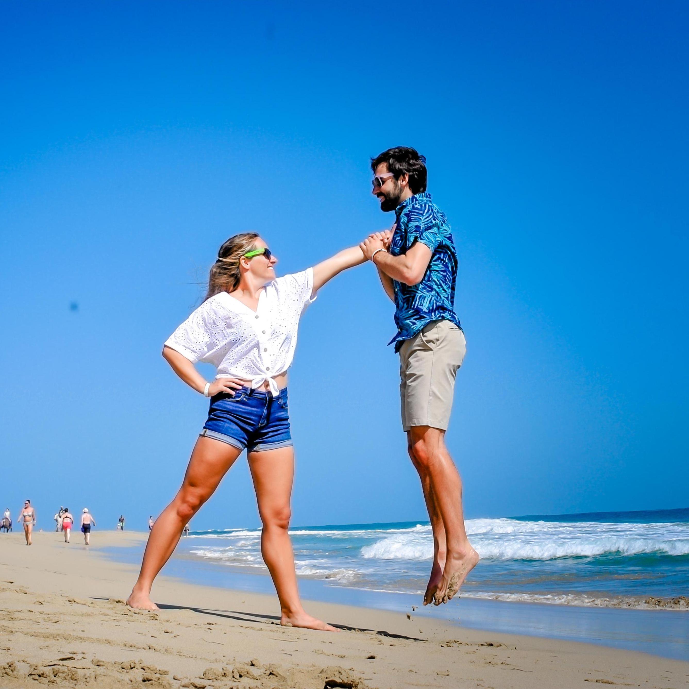 A photo session this past February in the Dominican Republic.