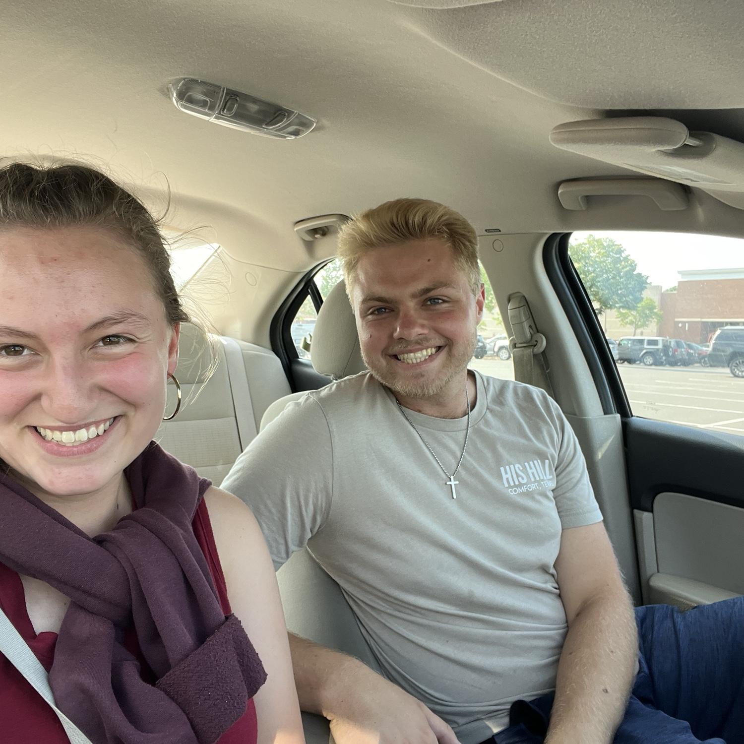 The first date (only 80% a date) in which we went to Costco