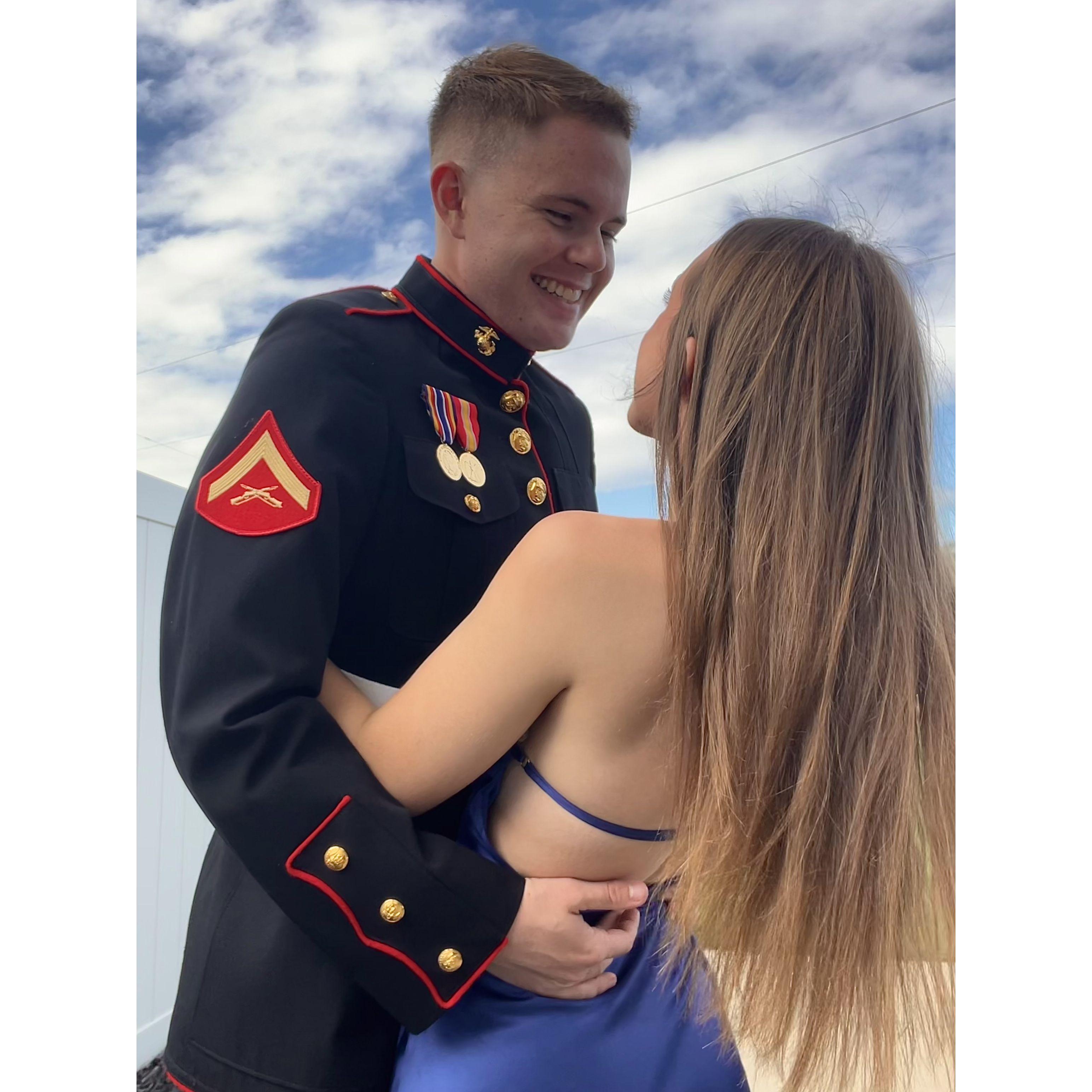 Our 2nd Marine Corps ball! September, 2023