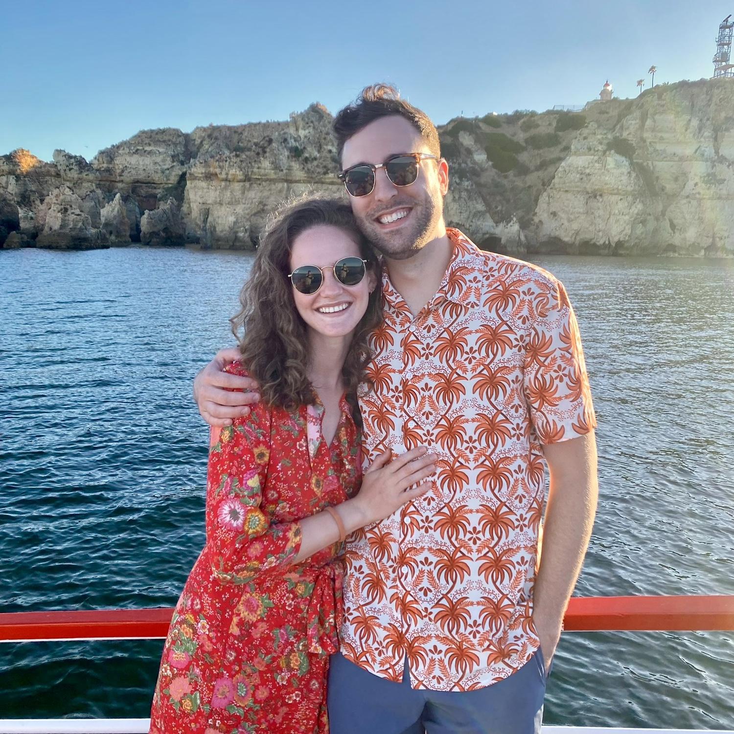 On a boat in Portugal :)