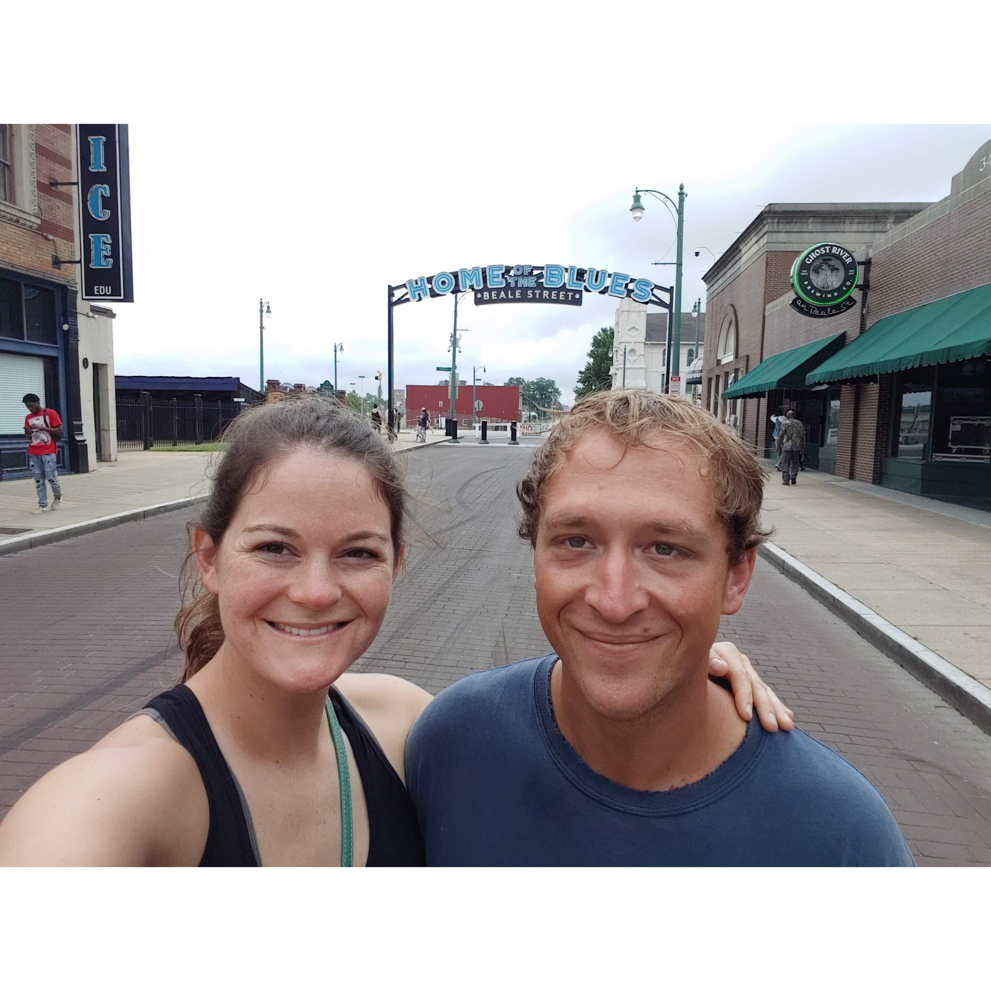 out first trip together to Memphis, TN