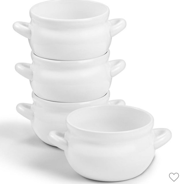 Corelle 4pk Glass Vitrelle 28oz Dinner Bowls White: Round Solid Pasta & Soup Bowls, Dishwasher & Microwave Safe - white