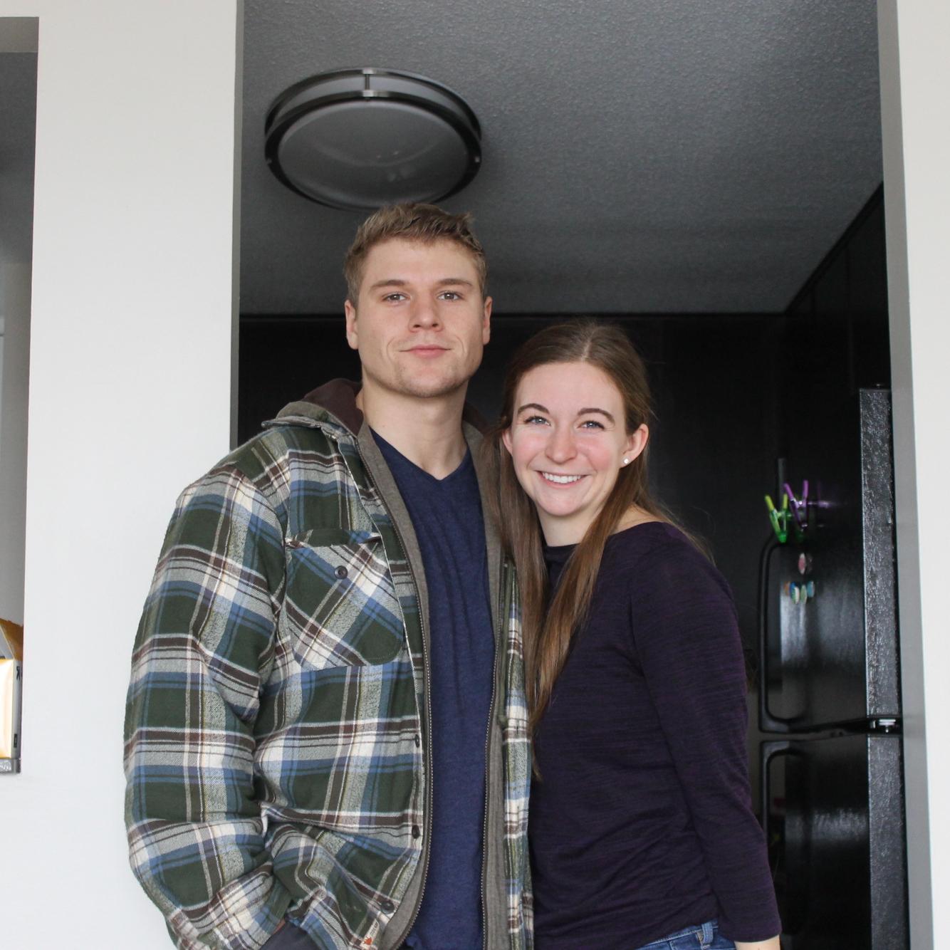 Moving into our first apartment in Minneapolis