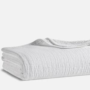 Lightweight Grid Cotton Bed Blanket