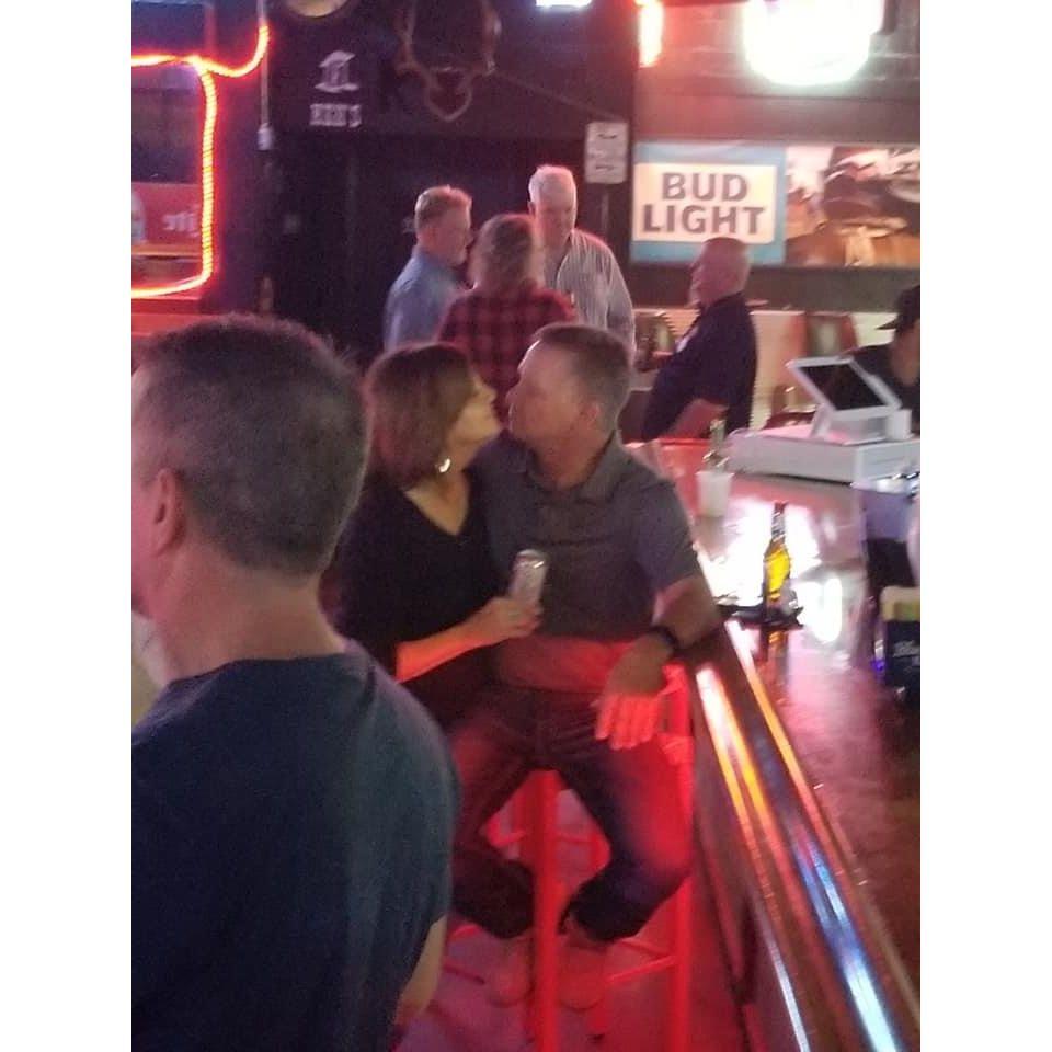 An unposed moment, just the two of us.