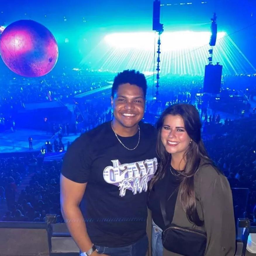 Our first concert together! The Weekend!🎵