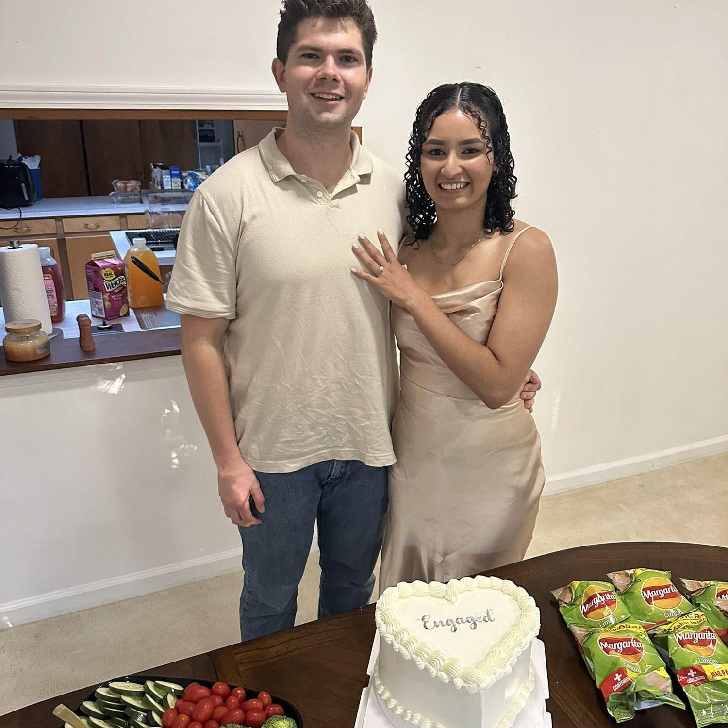 Engagement party cake!