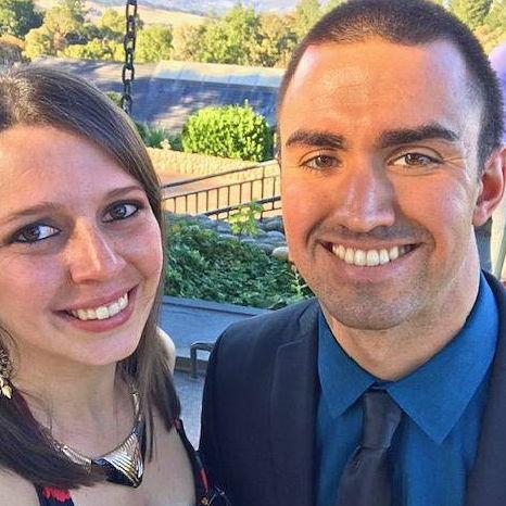The first wedding we attended together!