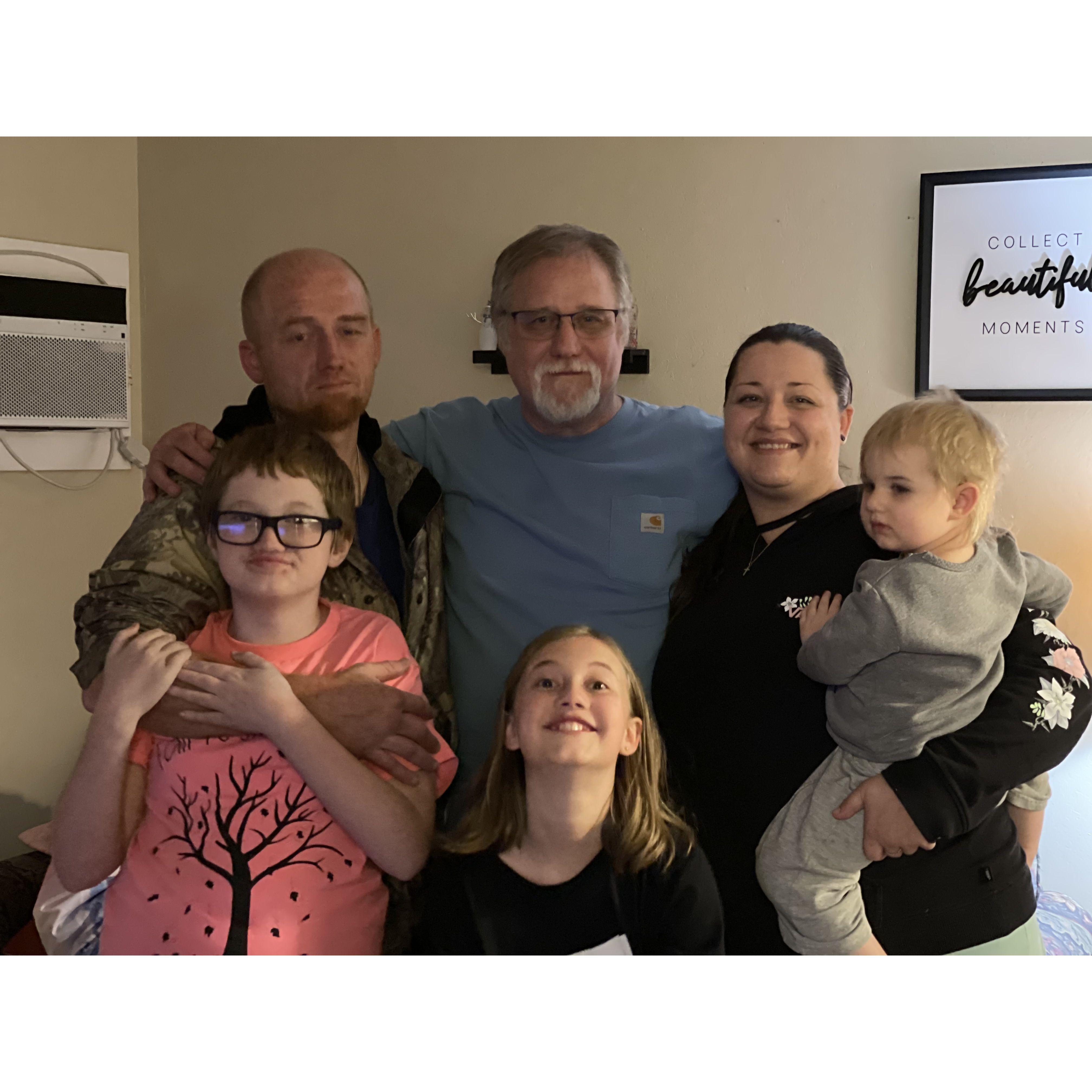 Darryl’s babies and grand babies!