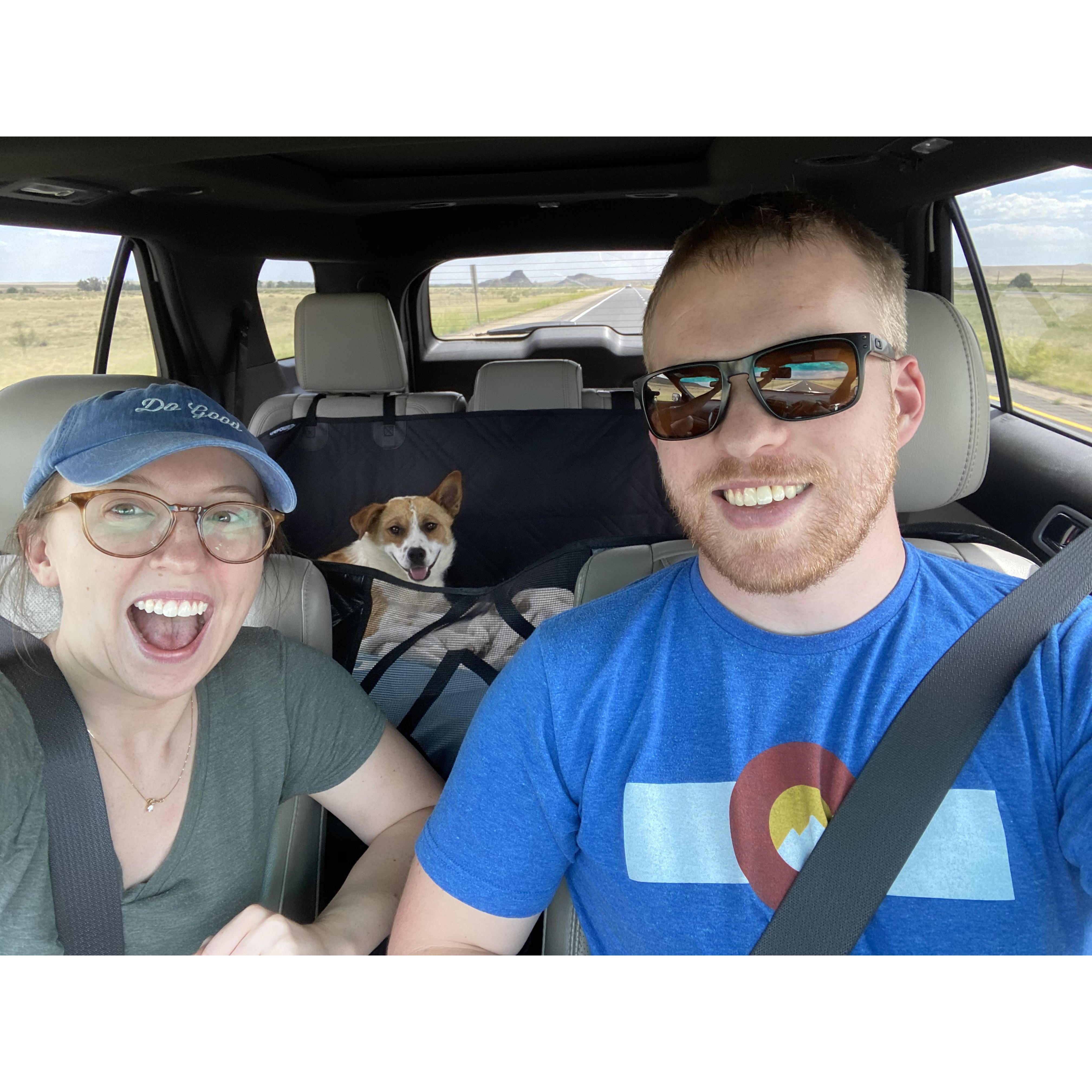 Bringing home our newest family member, Bodhi! 2020