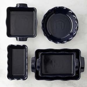 Emile Henry Ultimate 5-Piece Ruffled Bakeware Set