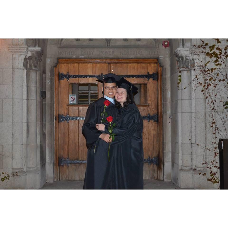 2014, Chicago - Candle & Rose and Graduating College