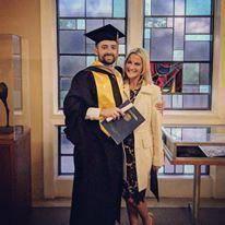 Robert getting his EMBA degree at Berkeley