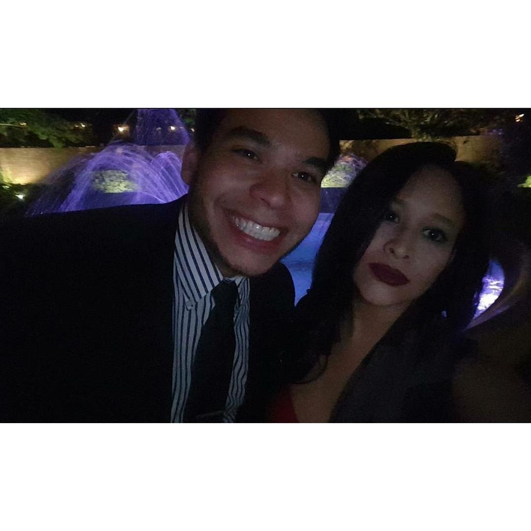 At a wedding in West U.