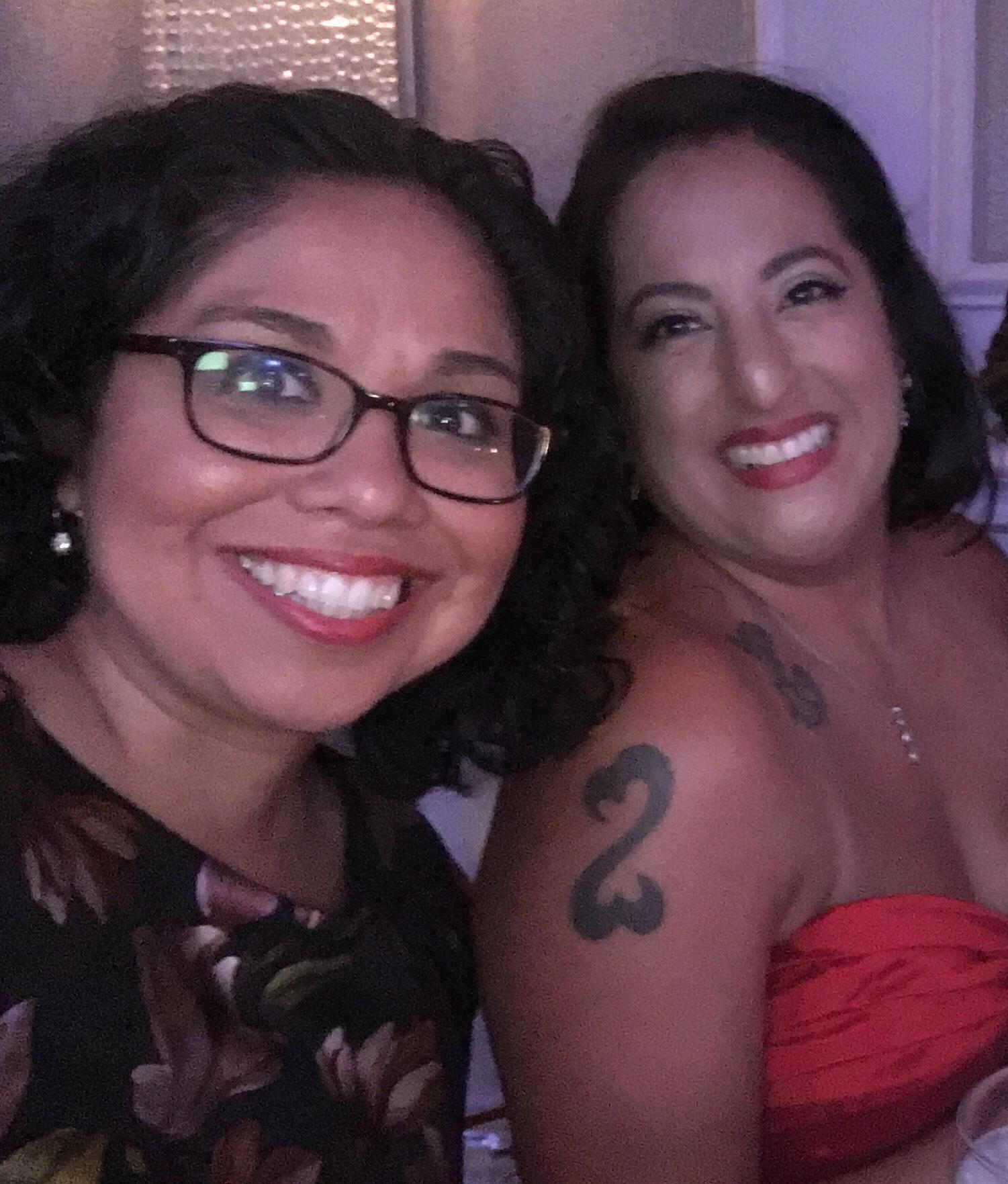 We think we look cute in this one.
