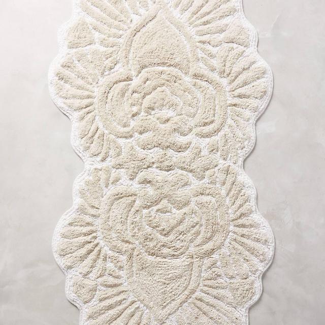 Cream Riviera Bath Mat