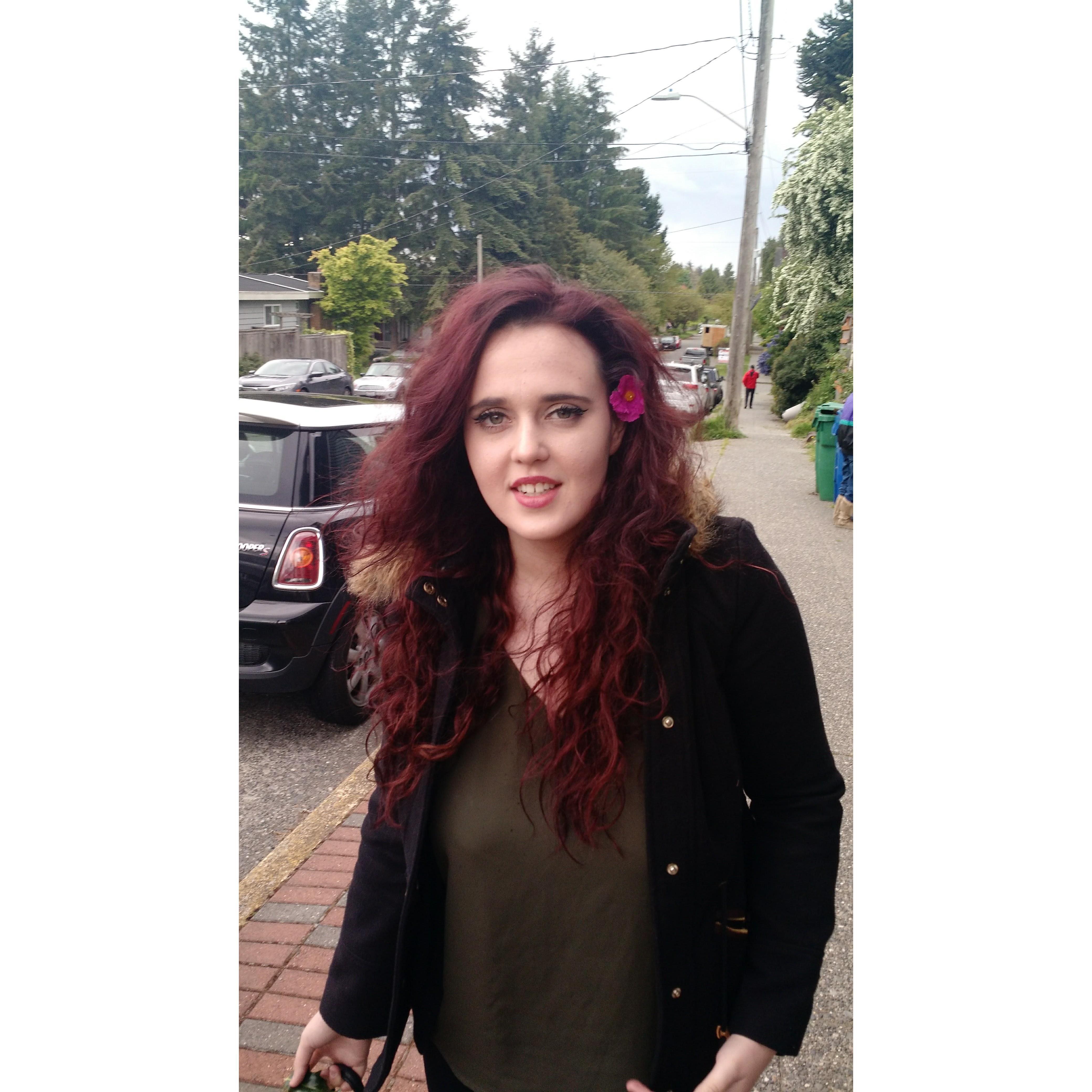 "I heard there was a girl out there with love in her eyes and flowers in her hair." - Led Zeppelin