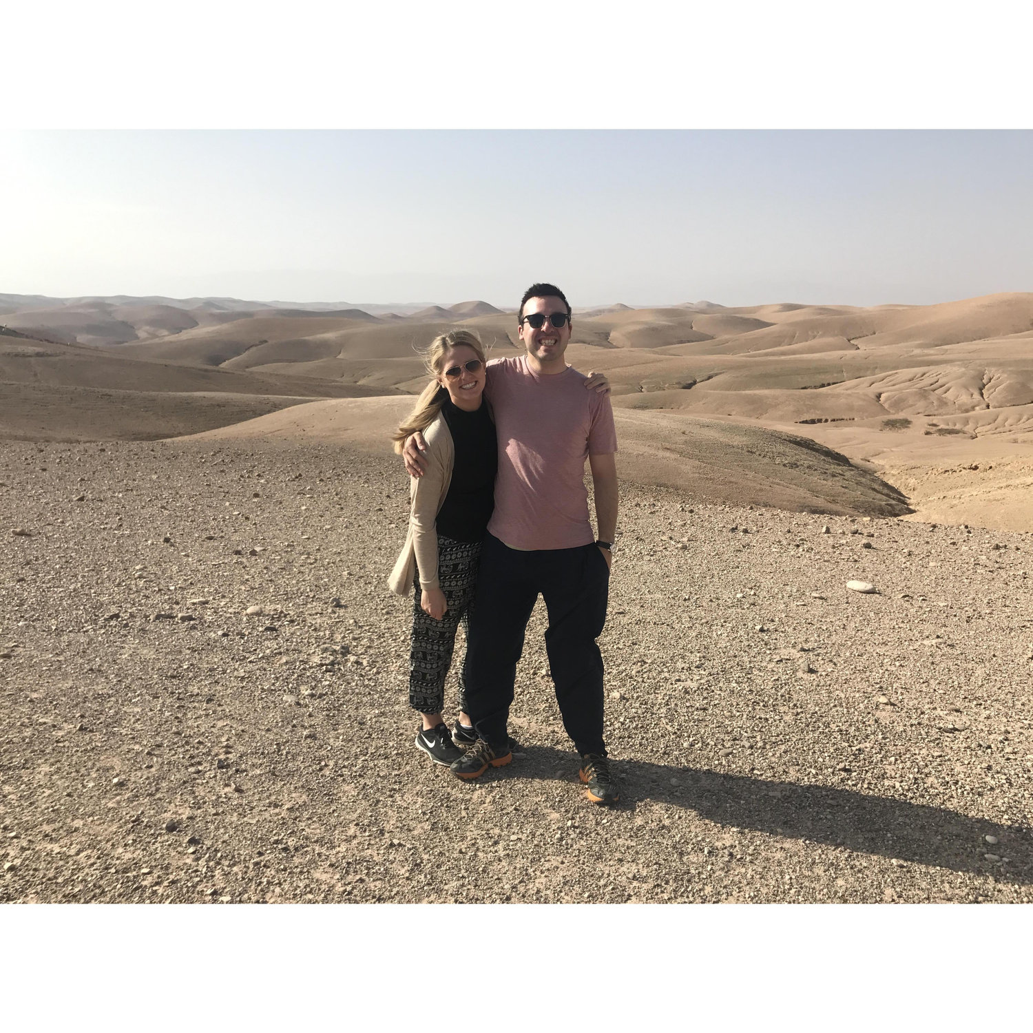 Our first international trip together to Morocco
October 2017