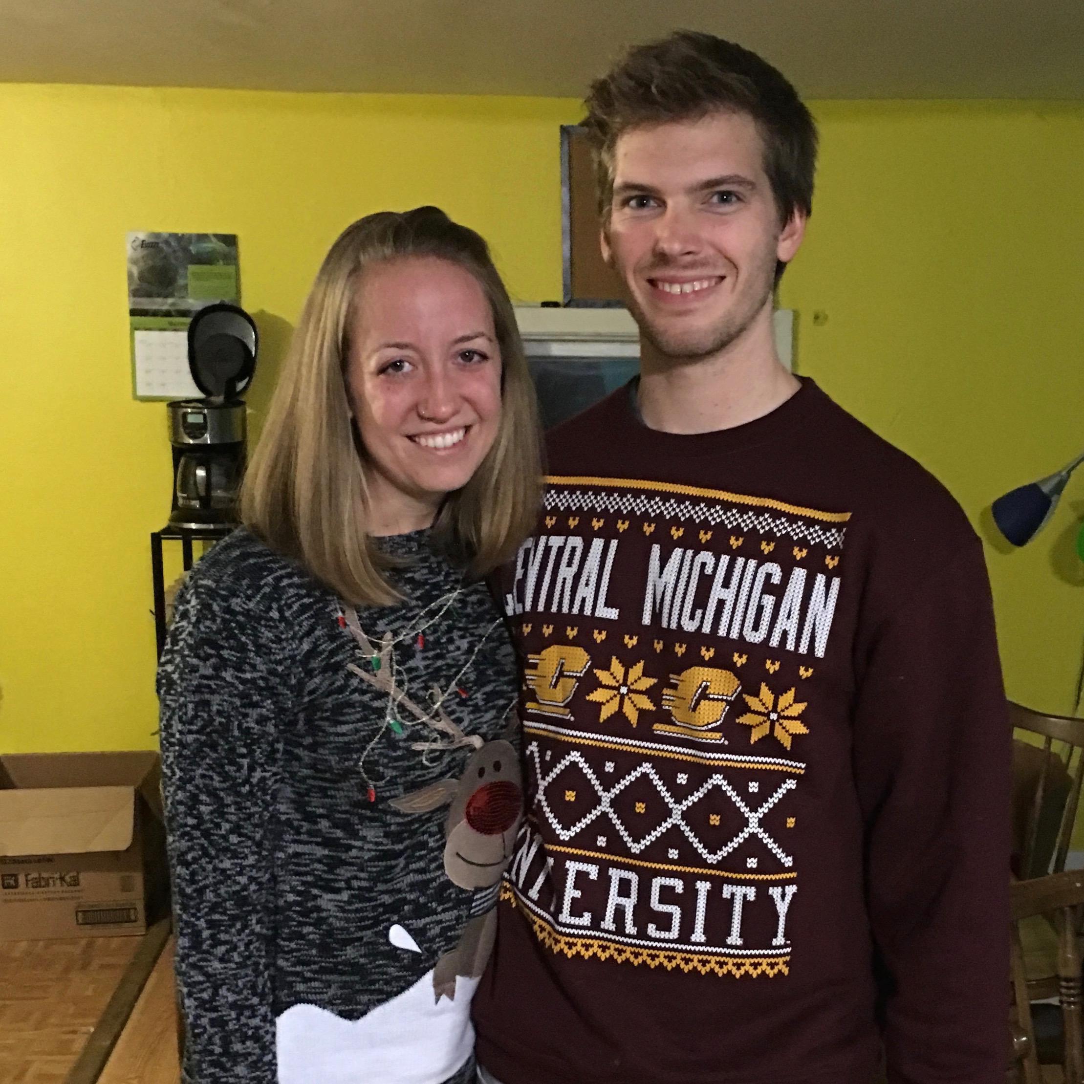 Christmas party for Jessie's work (2015).