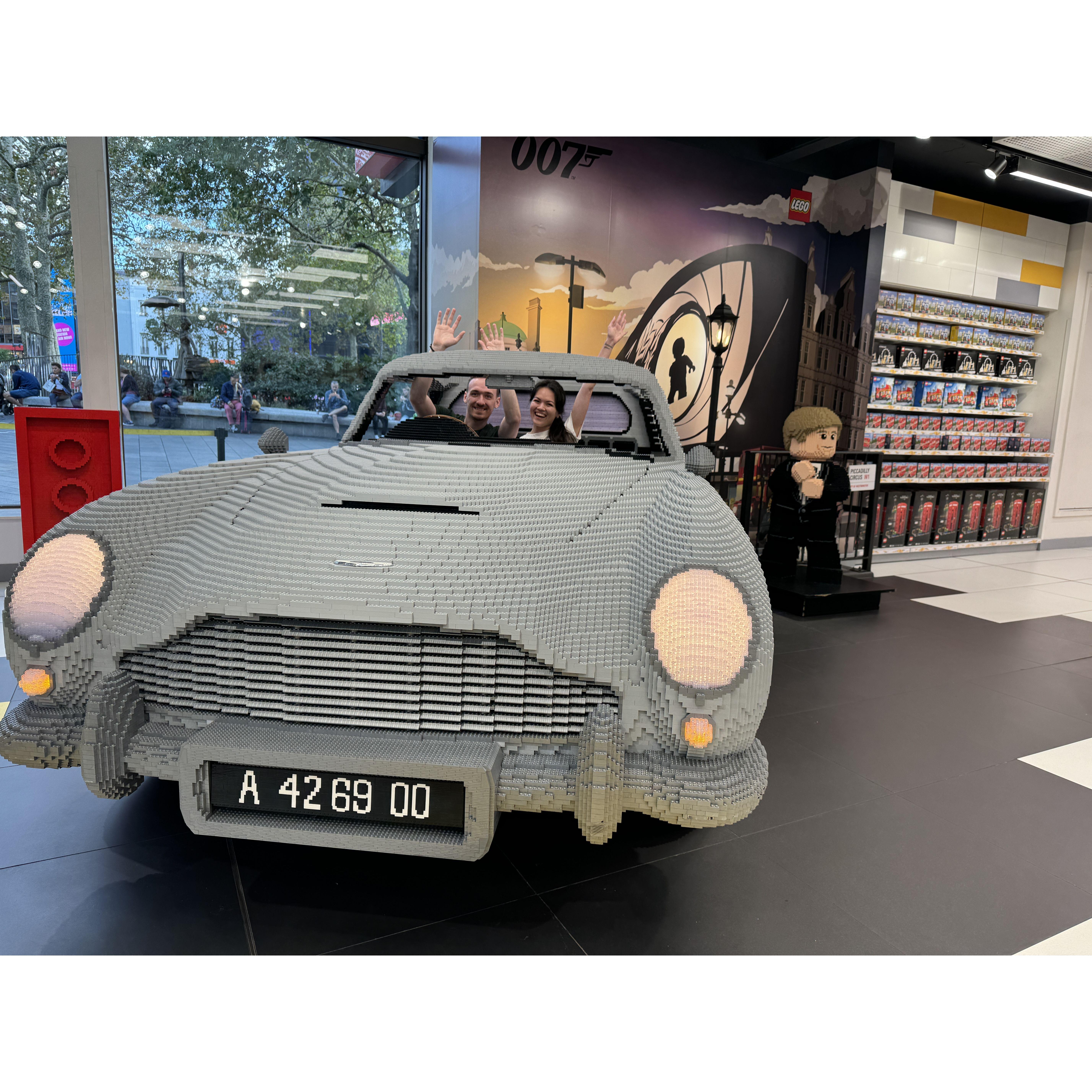 We obviously had to visit the Lego store while we were in London