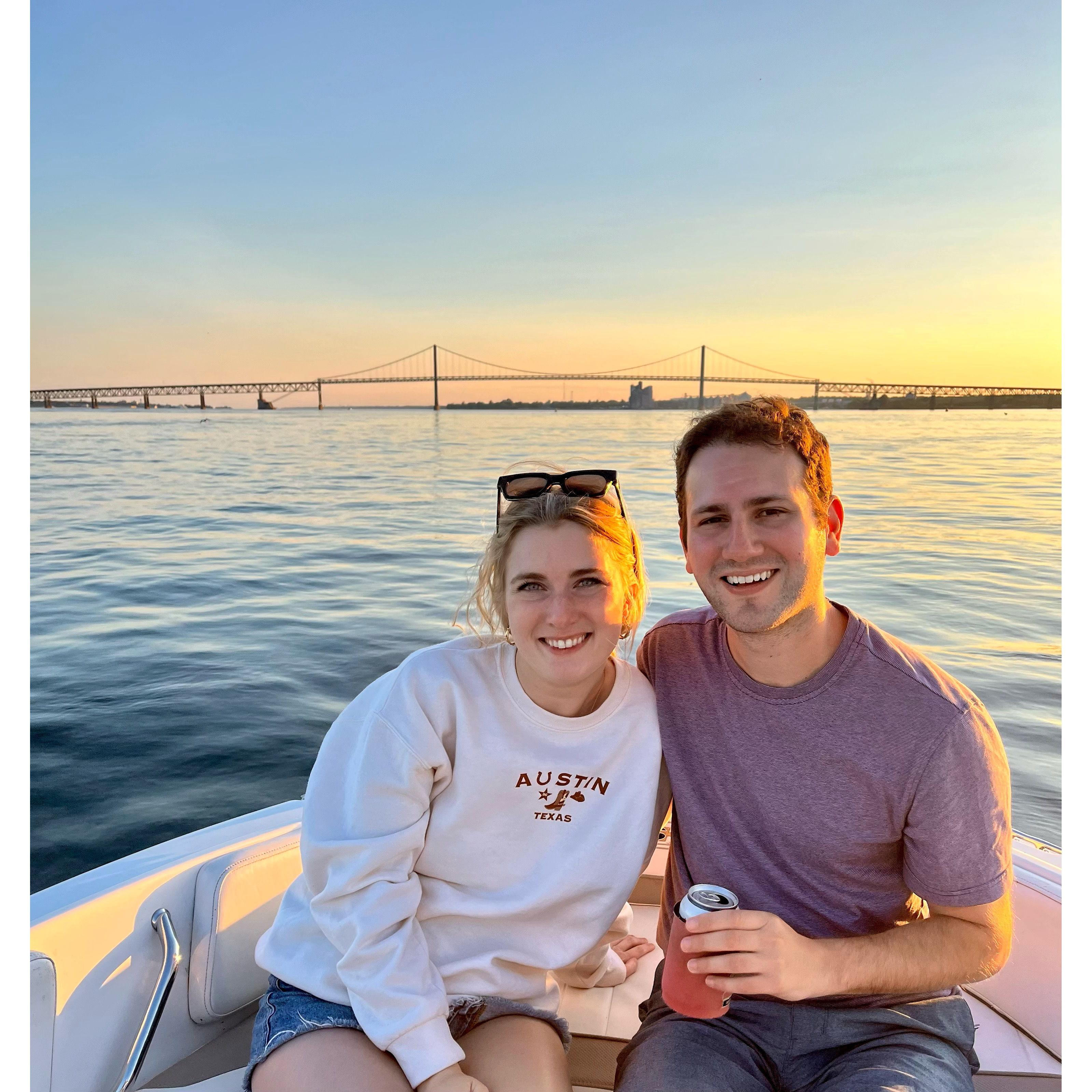 Nothing like summer sunsets on the St Lawrence River