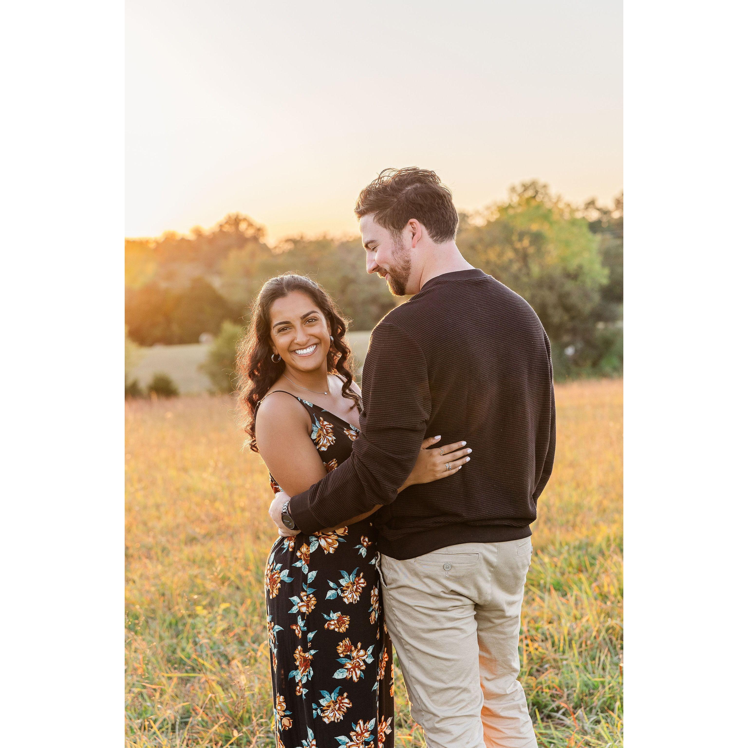 Engagement photos taken by the amazing Karisa Denae Photography