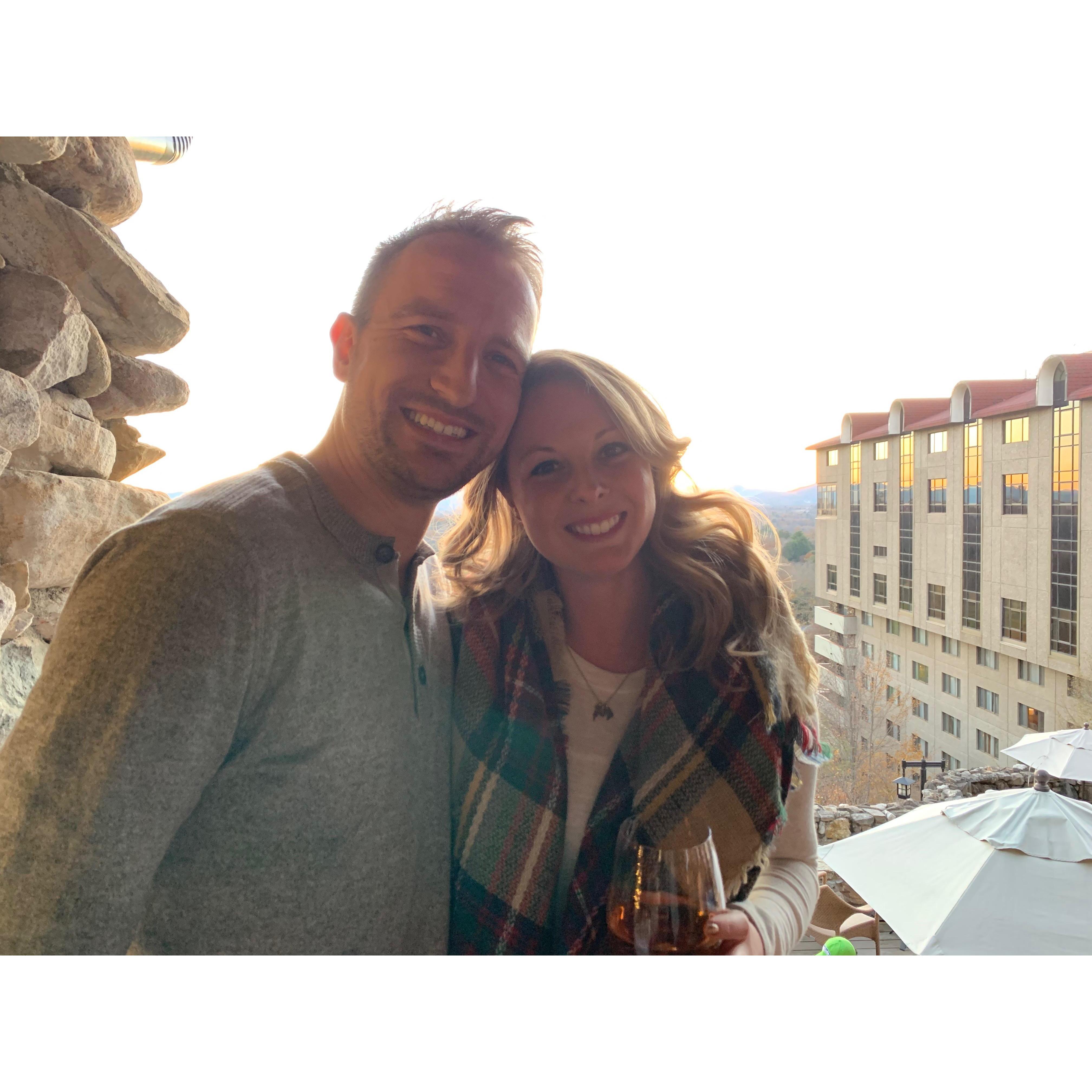 Thanksgiving at Grove Park Inn in Asheville, NC