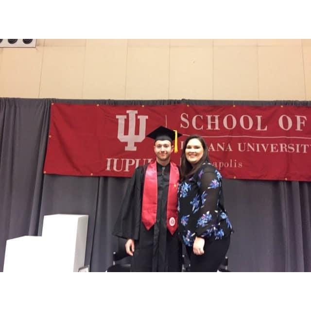 Tyler's college graduation