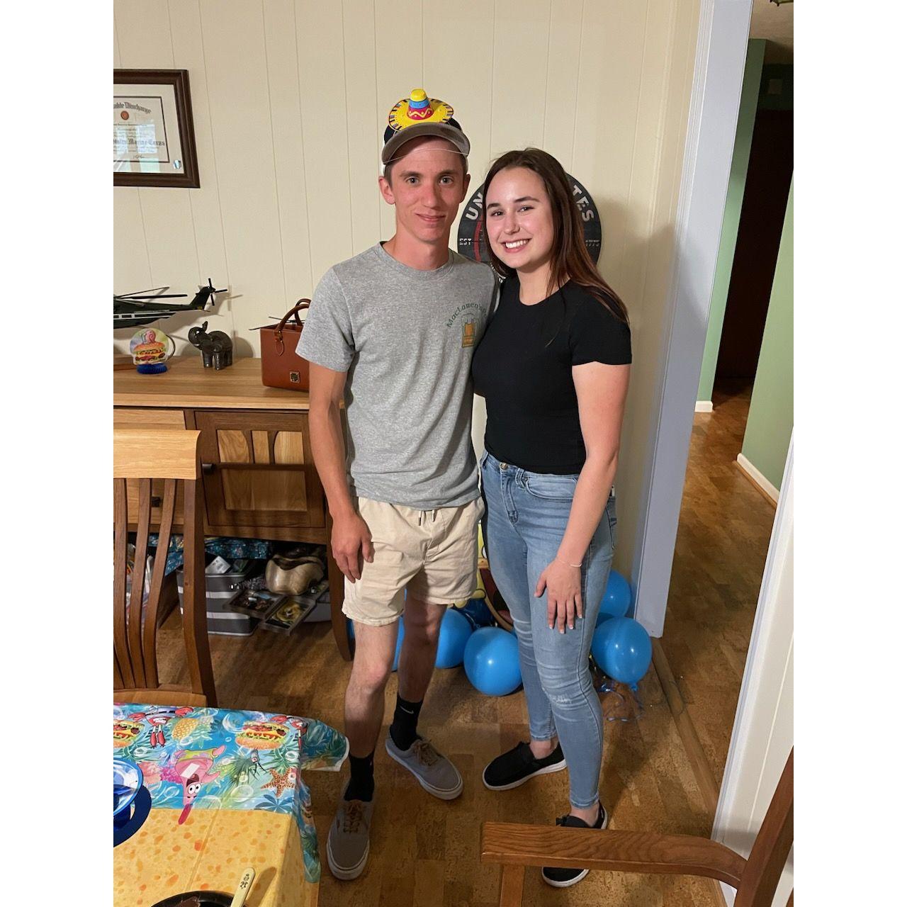 First photo of us as boyfriend and girlfriend!!