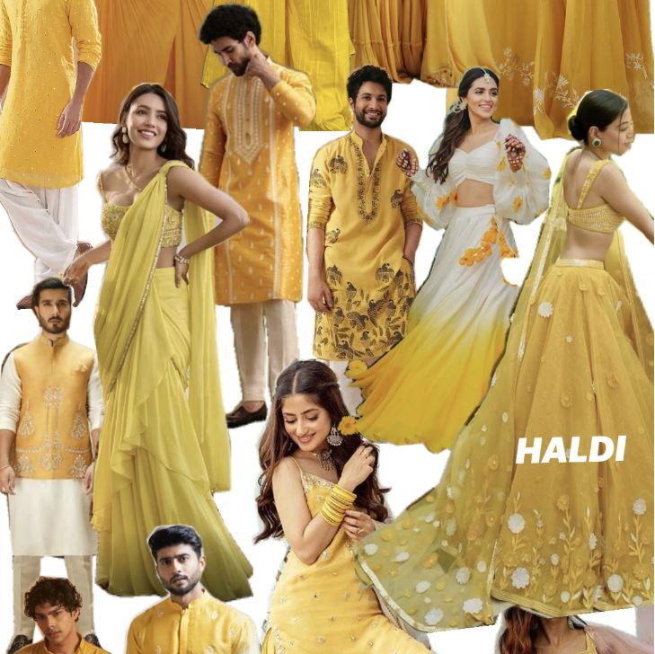 Haldi Outfit Ideas