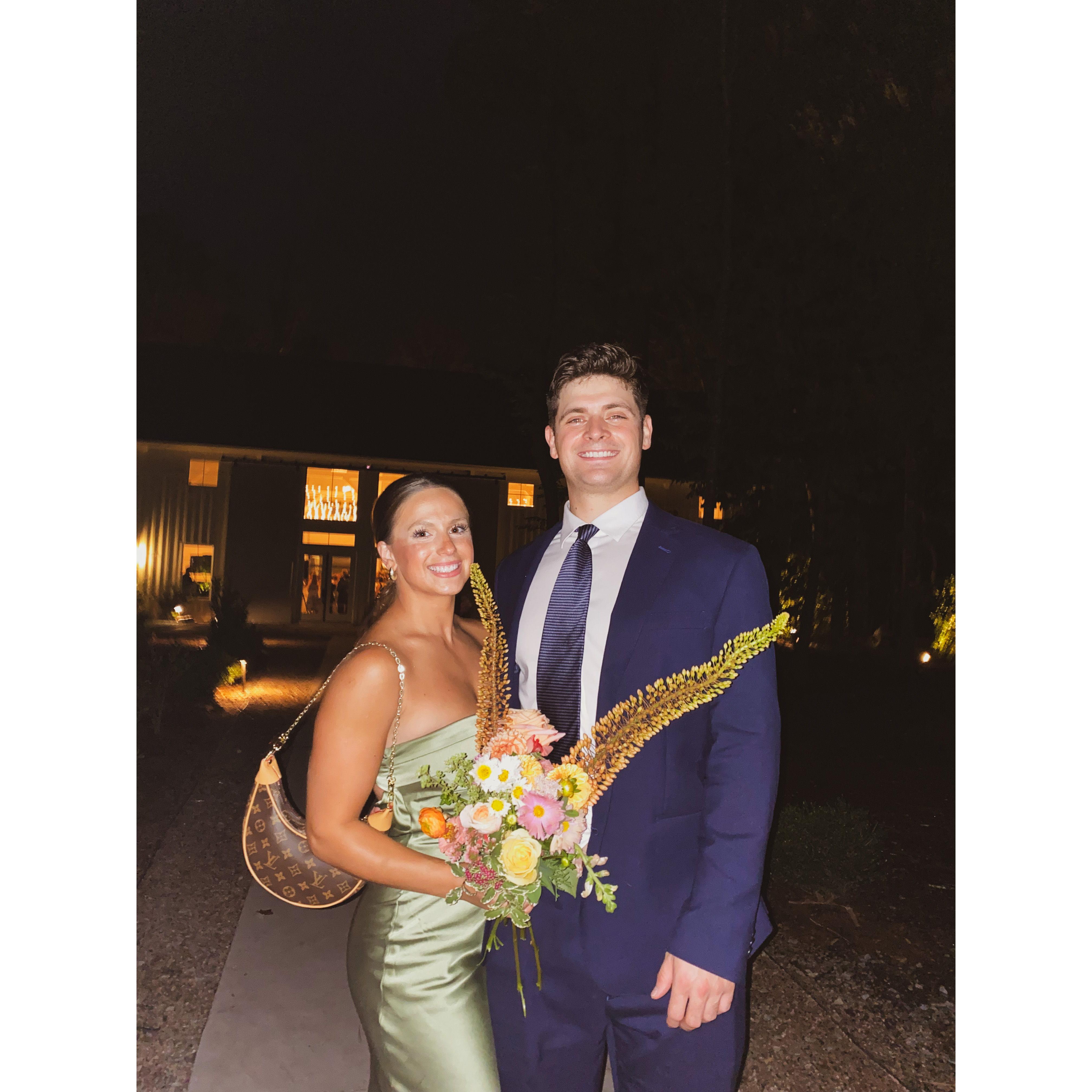 Many fun weddings being Daniel's plus one!!