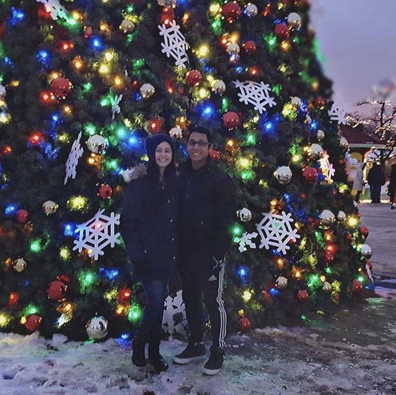 Our first date at Brookfield Zoo 12-29-2015