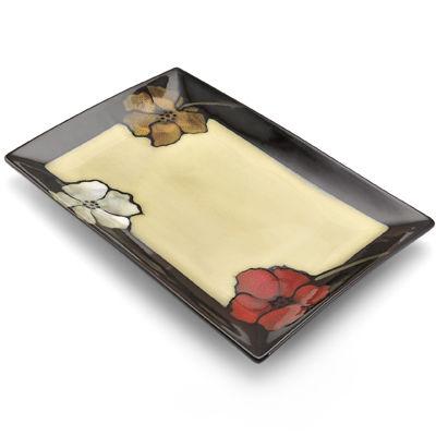 Pfaltzgraff® Painted Poppies Serving Platter