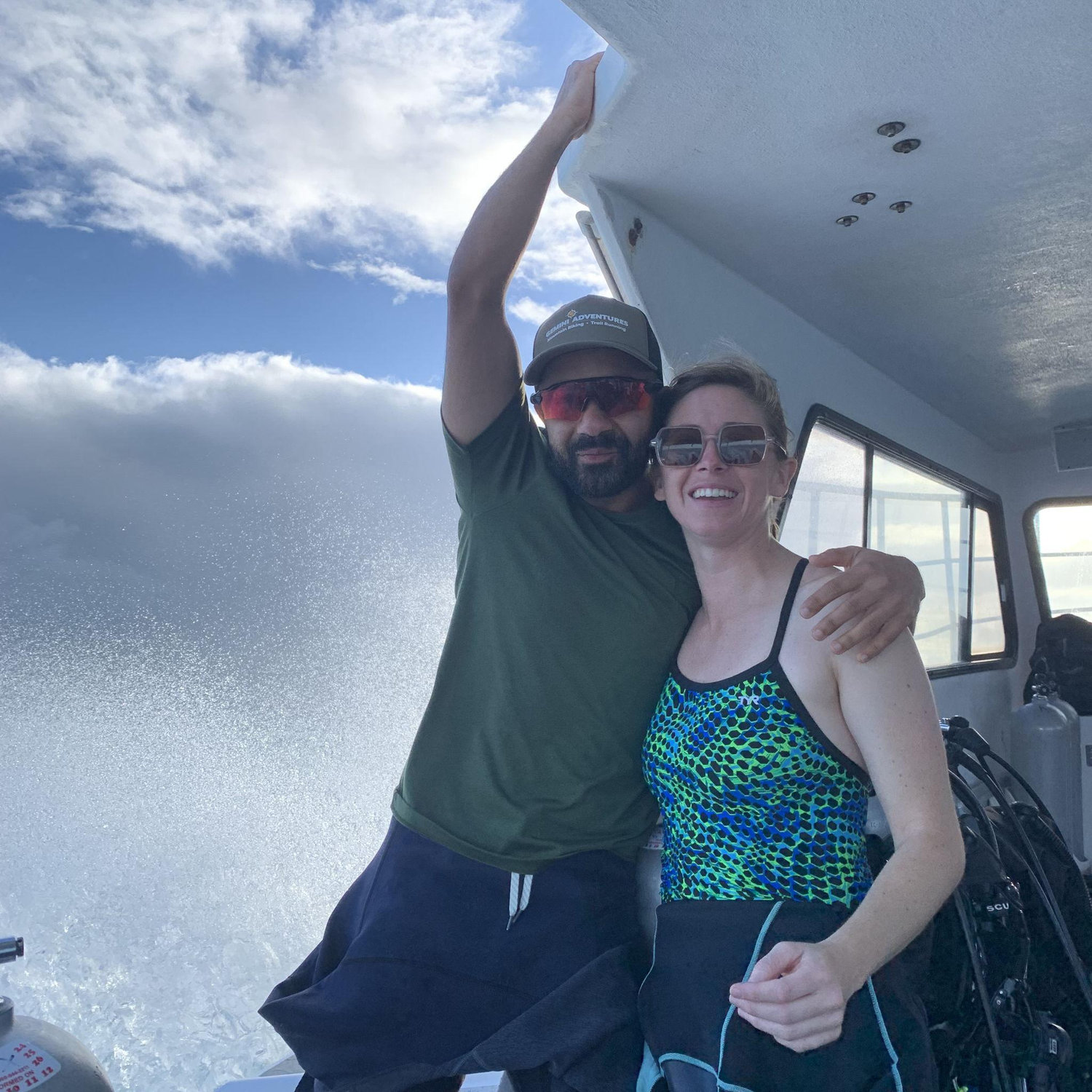 Our first dive trip together to the Florida Keys
