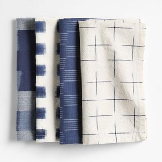 Ikat Organic Cotton Assorted Napkin, Set of 4
