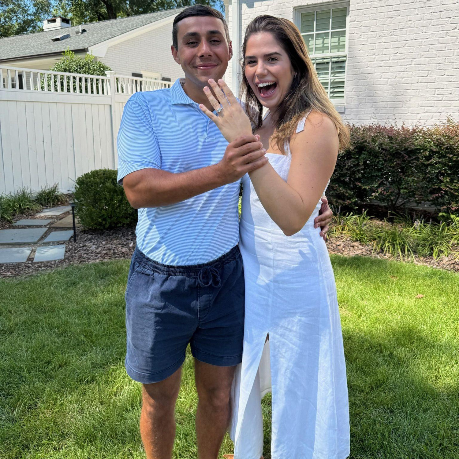 Right after we got engaged!!!