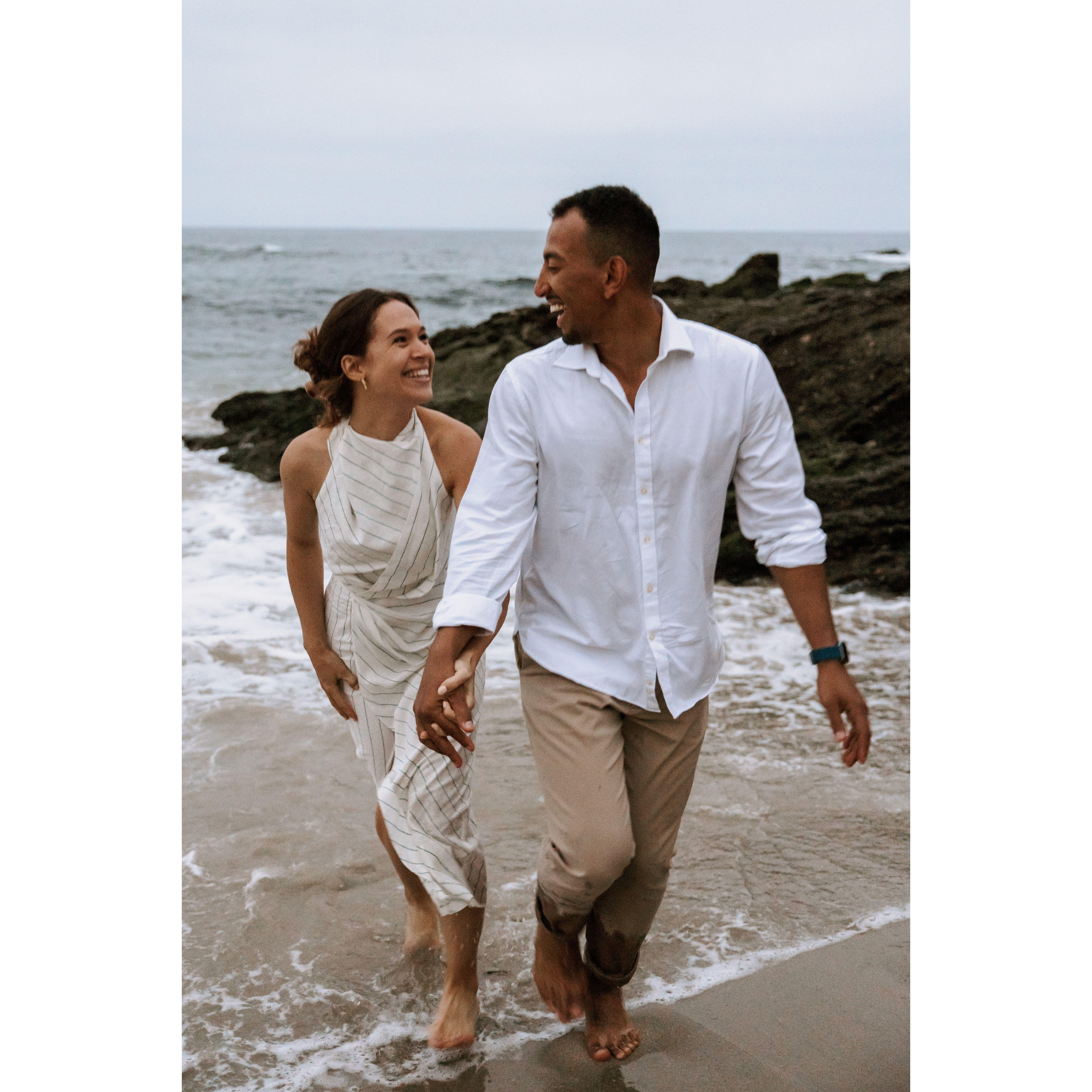 From our engagement photos at Victoria Beach, part of Laguna Beach, CA.