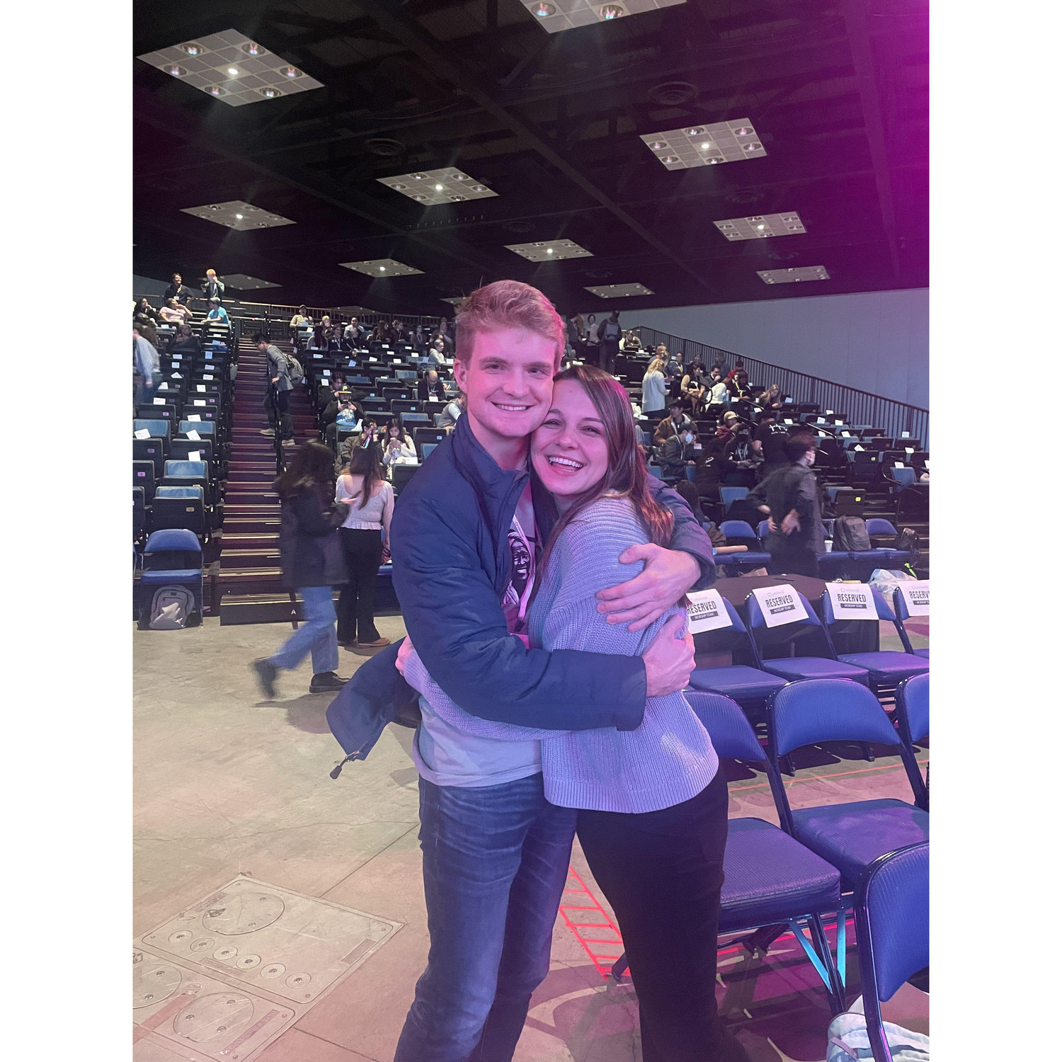 Just three weeks after we started dating, we had the incredible opportunity to begin our relationship by attending the Urbana Missions Conference in Indianapolis, December 2022.