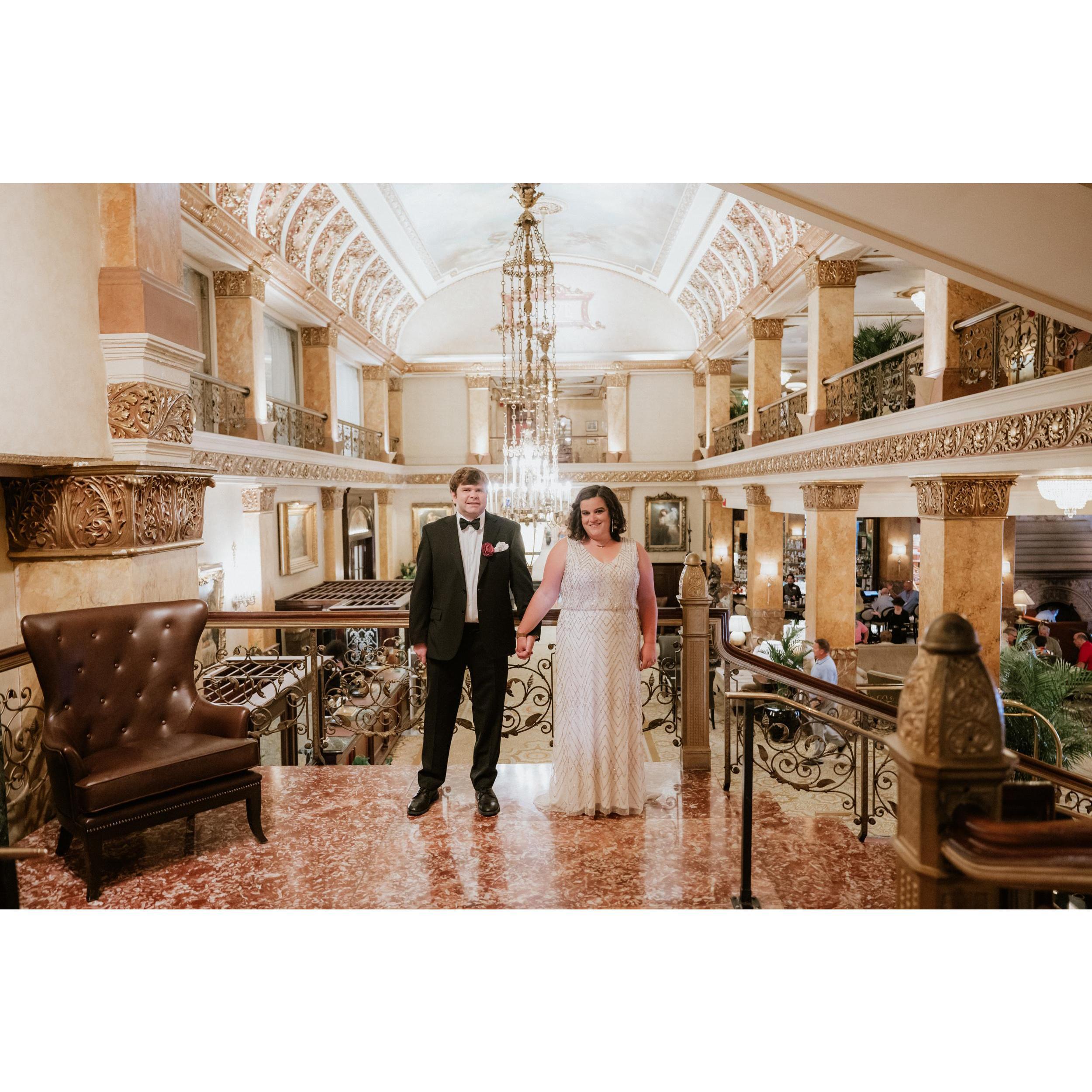 First look, Pfister Hotel, Milwaukee, WI