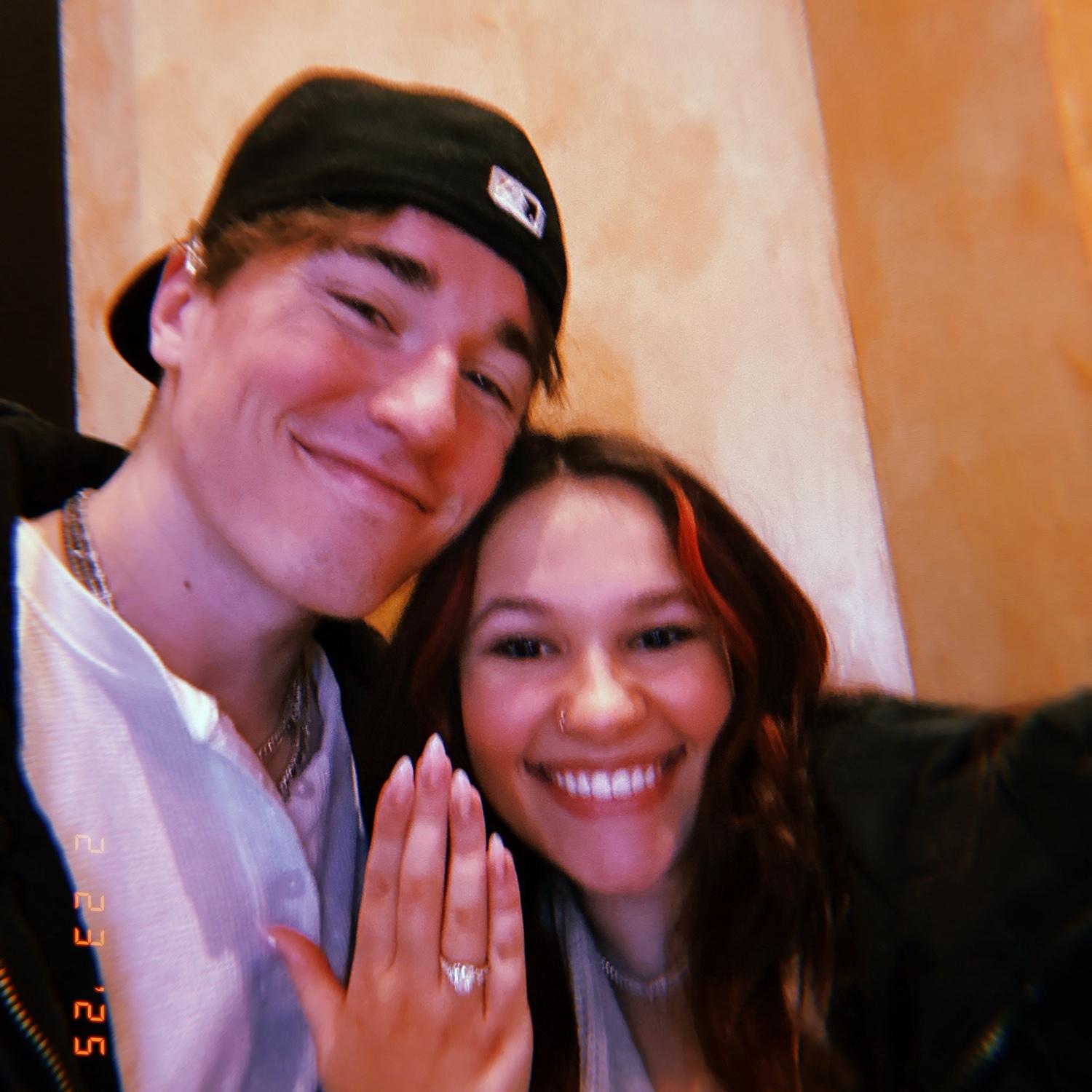 The day we got engaged! 02.23.25