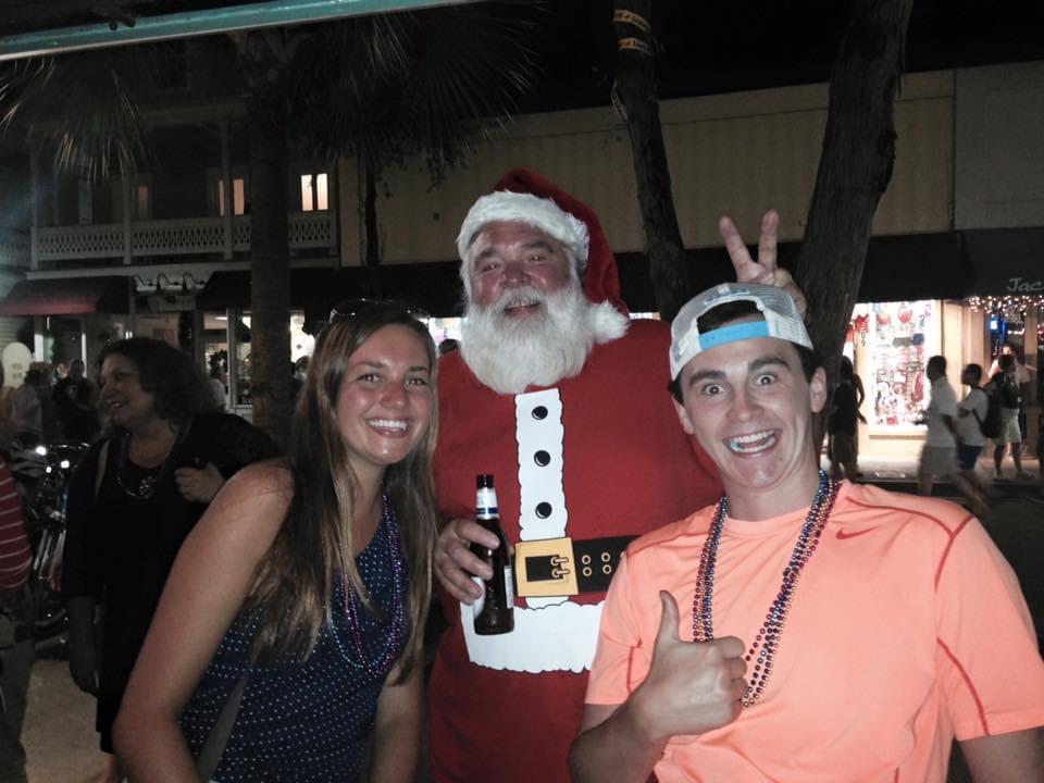 Downtown Key West on NYE