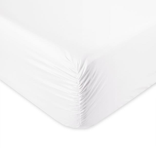 Everhome™ Egyptian Cotton 700-Thread-Count Queen Fitted Sheet in White