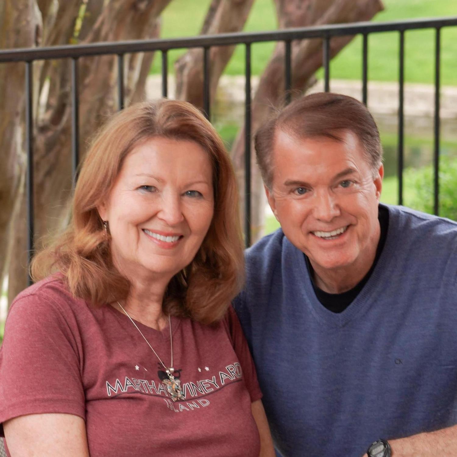Hope's brother Greg and his wife Donna Jean