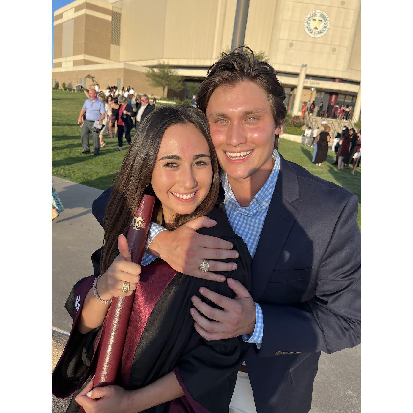 May 2022: Kambri's TAMU Graduation!