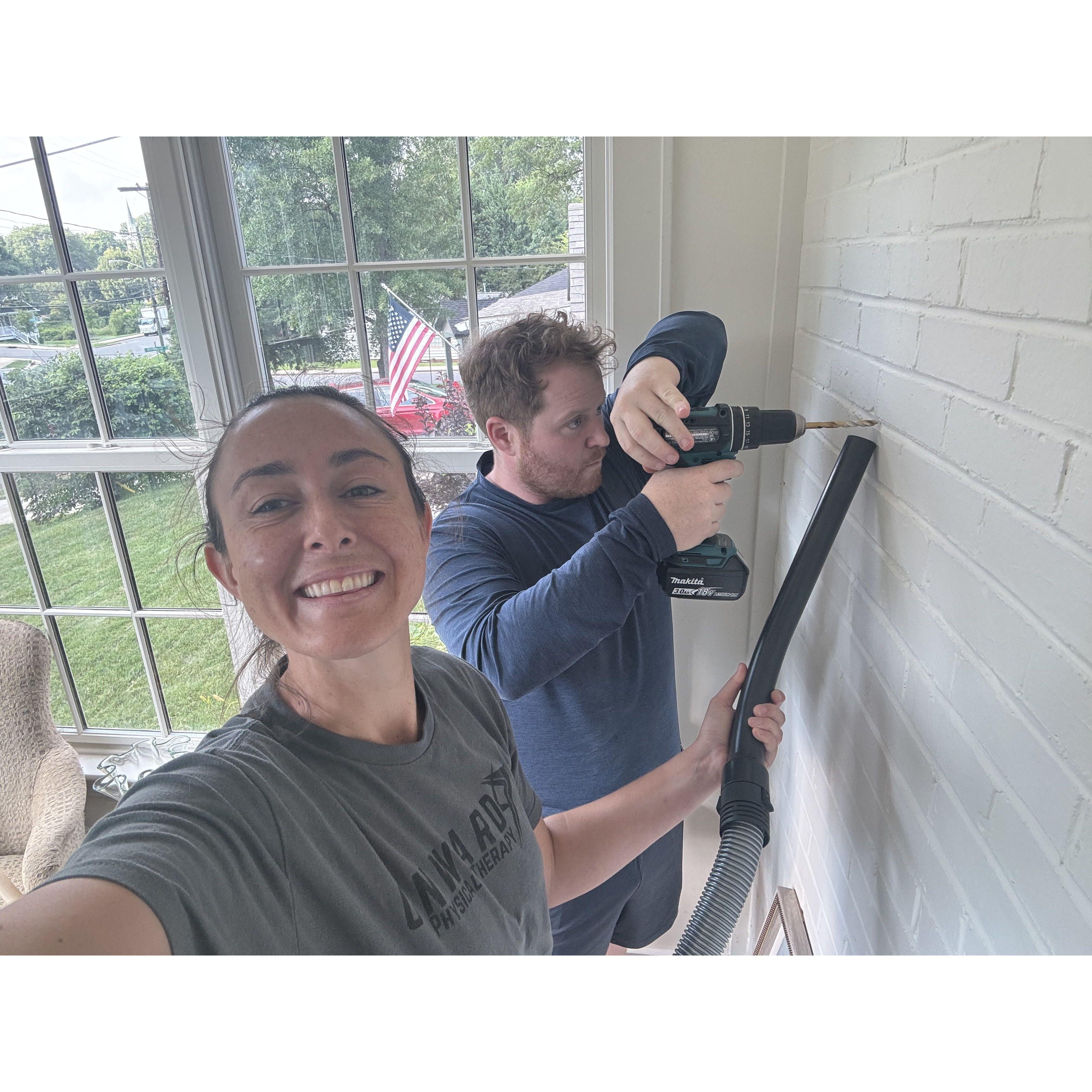 home DIY - the concentration is real