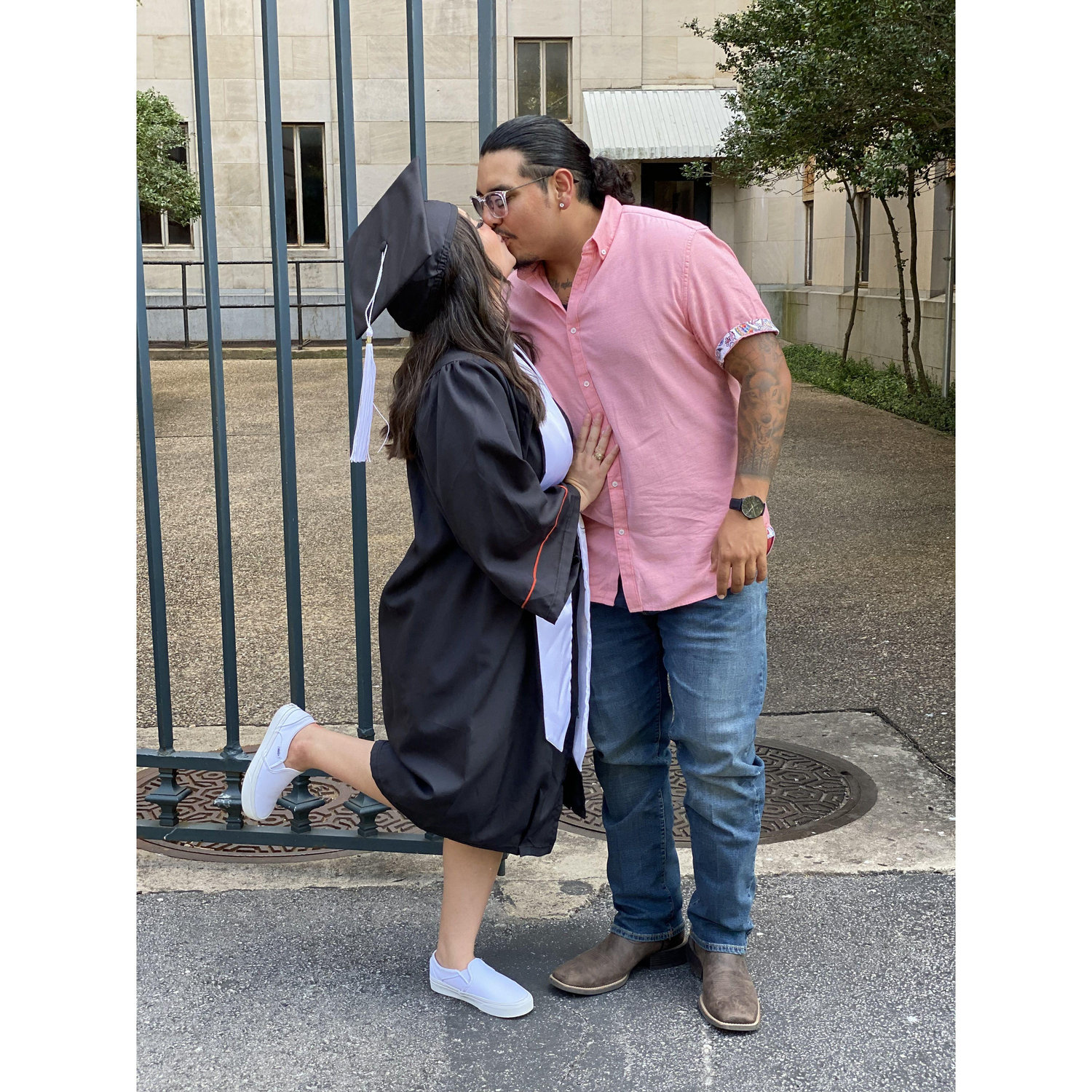 Angelica's UT graduation 2021