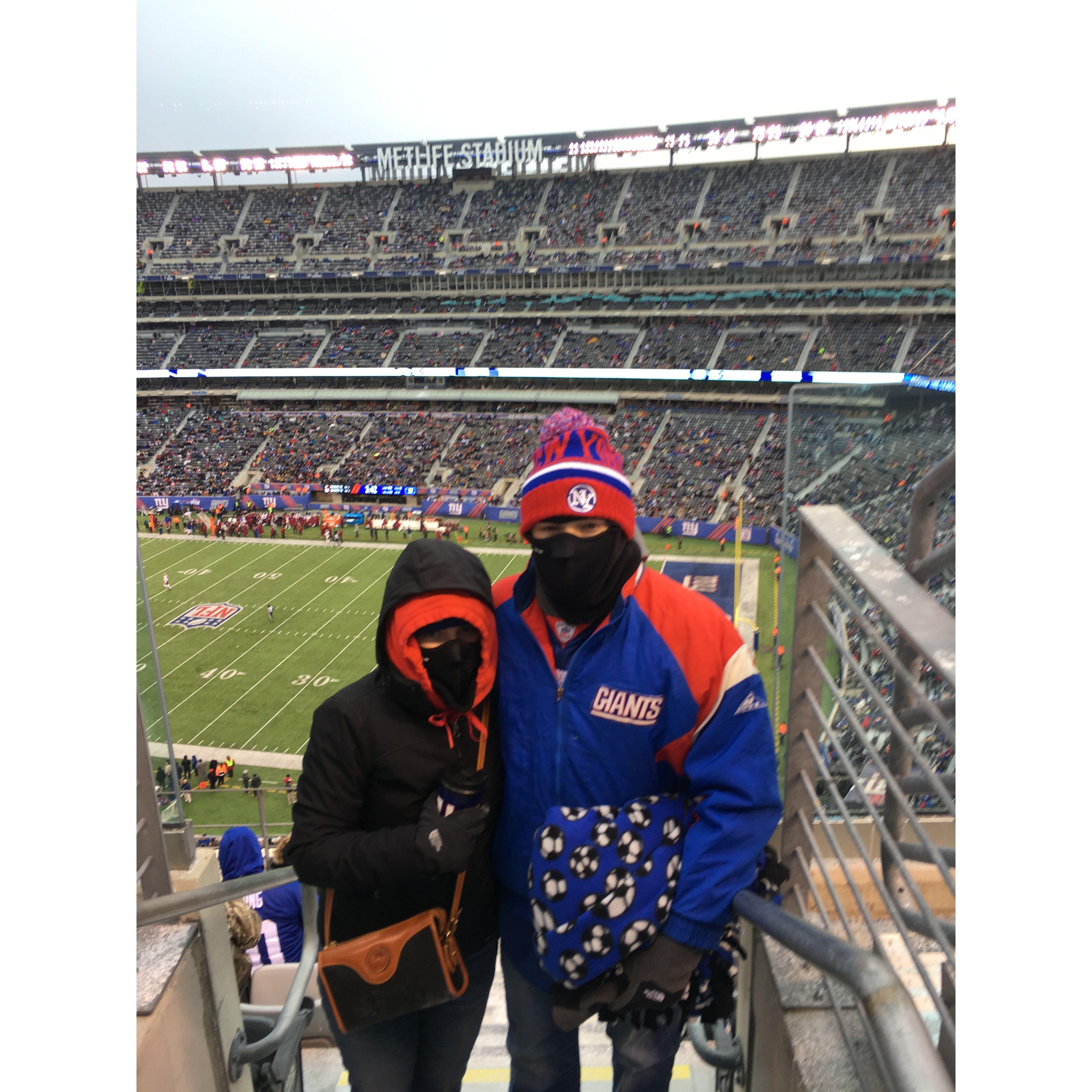 Giants game 12/31/17