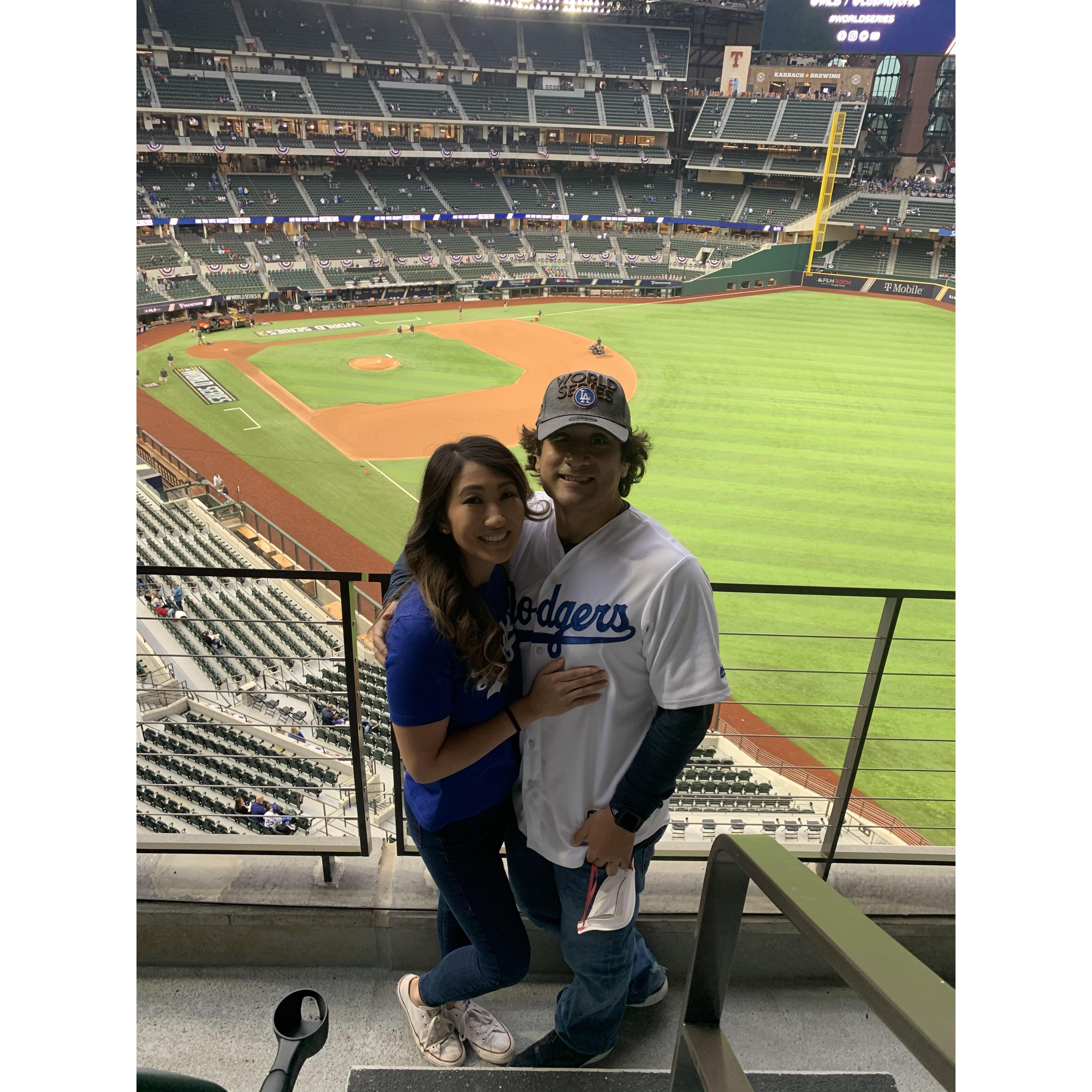 World Series Game in Texas