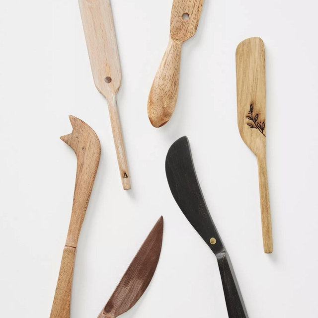 Mignon Wooden Spreaders, Set of 6